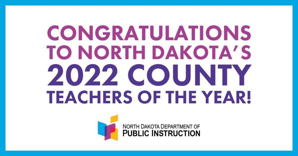 2022 County Teachers of the Year